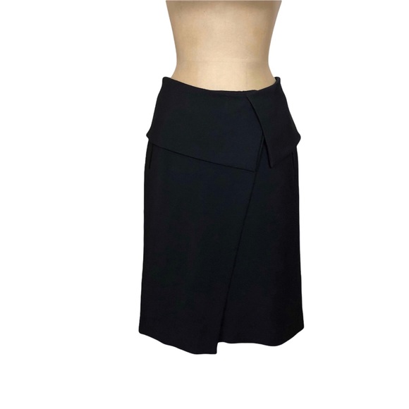 MM LaFleur Asymmetrical Black Skirt - Picture 1 of 5